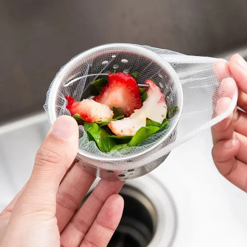 Kitchen Sink Filter Screen, Dishwashing Sink Vegetable Washing Sink Filter Screen Sewer Drain Outlet Residue Filter Screen
