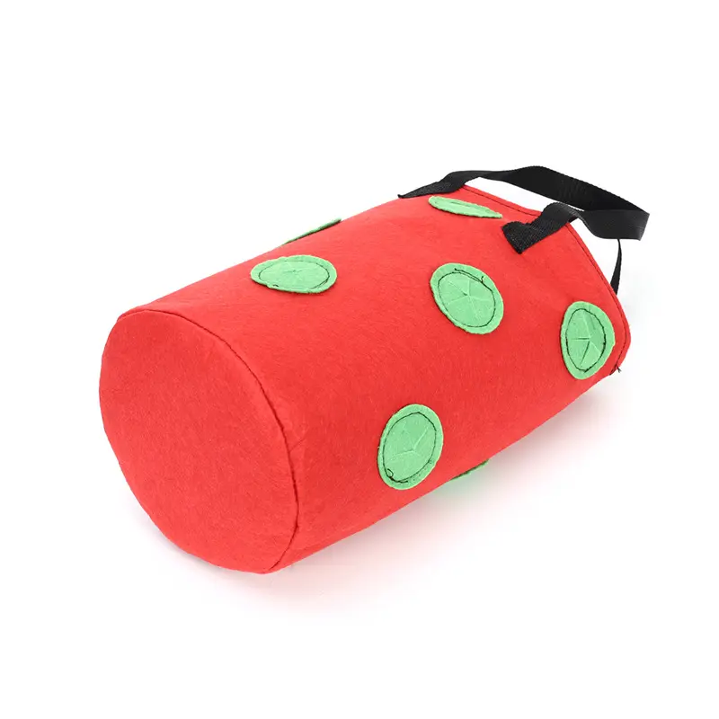 1 Pack Planters&Pots 3Gallon Planting Grow Bag Hanging StrawberryNonwoven Fabric Vertical Garden Plant Vegetable Planter 12 Hole
