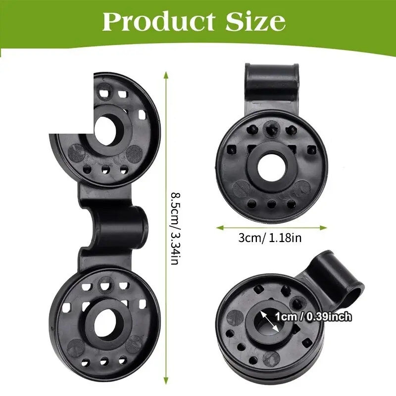 100pcs Sunshade Mesh Buckle Durable Can Withstand Bad Weather Conditions Locking Ring Design Tight And Firm Suitable For Garden
