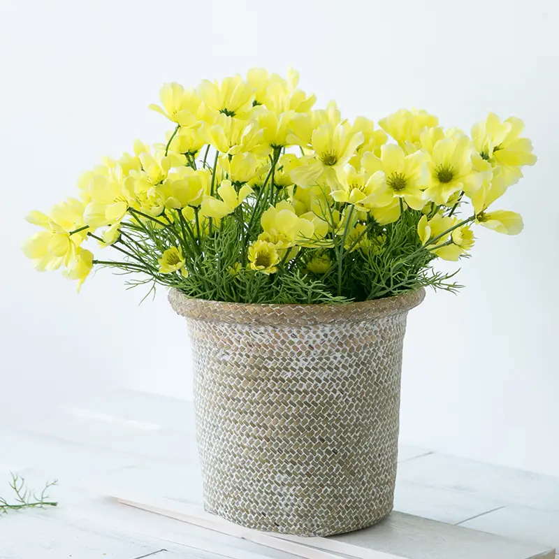 60CM6 Head Cosmos Artificial Flower Home Ornament Wedding Decoration Flower Arrangement Photography Prop Gesang Flower