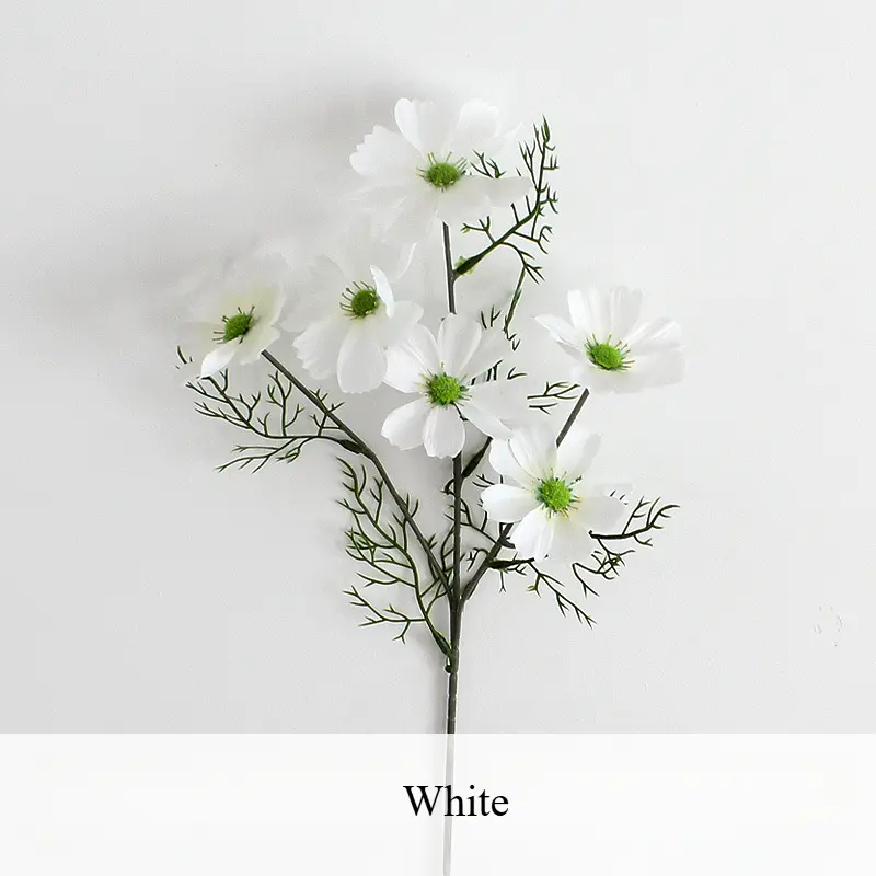 60CM6 Head Cosmos Artificial Flower Home Ornament Wedding Decoration Flower Arrangement Photography Prop Gesang Flower