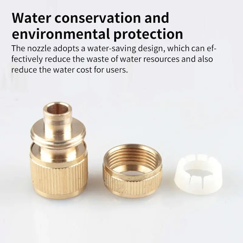 4-way Water Quick Connector High Pressure Quick Coupling For Car Washer Water Gun Adapter Joints Garden Irrigation Accessories