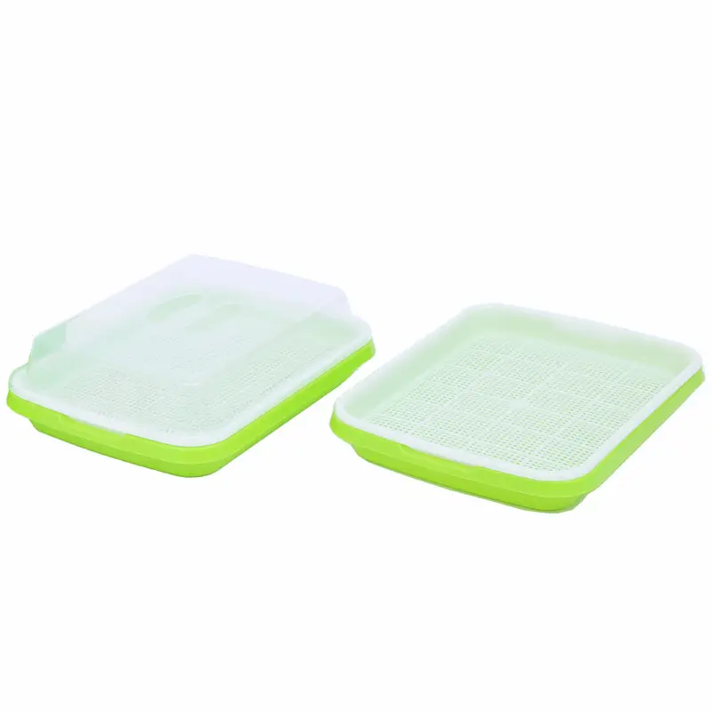 1pc, Home Garden Balcony Portable Pet Grass Soilless Hydroponic Bean Seedling Tray Soilless Cultivation Tray Home Sprout Seedlin