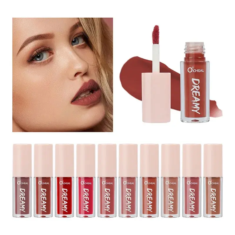 10PCS Moisturizing Lipstick Set Sparkling Shiny Long-Lasting Waterproof Full-Look Lip Gloss for Vibrant Lips
