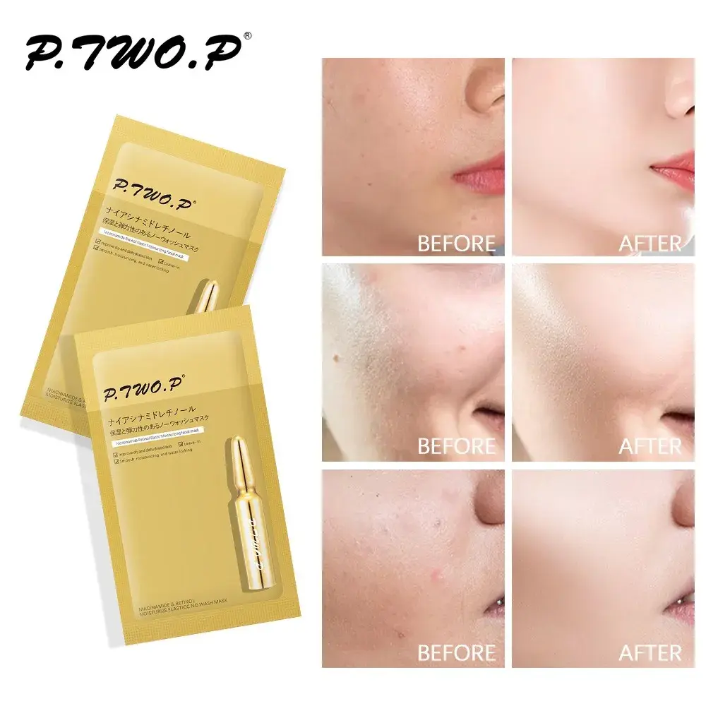 30pcs Collagen Hyaluronic Acid Face Masks Moisturizing Anti-Wrinkle Facial Sheet Mask for Skin Beauty Care Sleeping Mask Repair