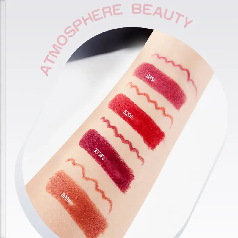 Double-ended Non-Stick Cup Lipstick – Matte Long-Lasting Lip Liner Pencil, Waterproof Slim Tube Lipstick, Smudge-proof