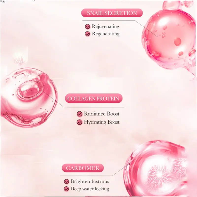 5/10 PCS Korean Snail Mucin Sheet Mask Hydrating Repair Brightening Anti-Aging Wrinkle Moisturizing Gel Face Mask for All Skin