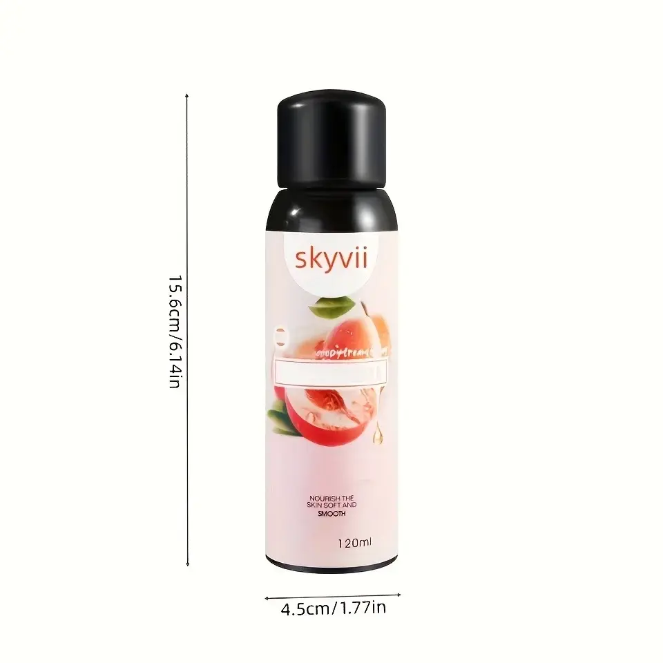 120ML Peach/ Coconut Body Lotion Spray - Light Fragrance Moisturizing Nourishing Body Skin Care