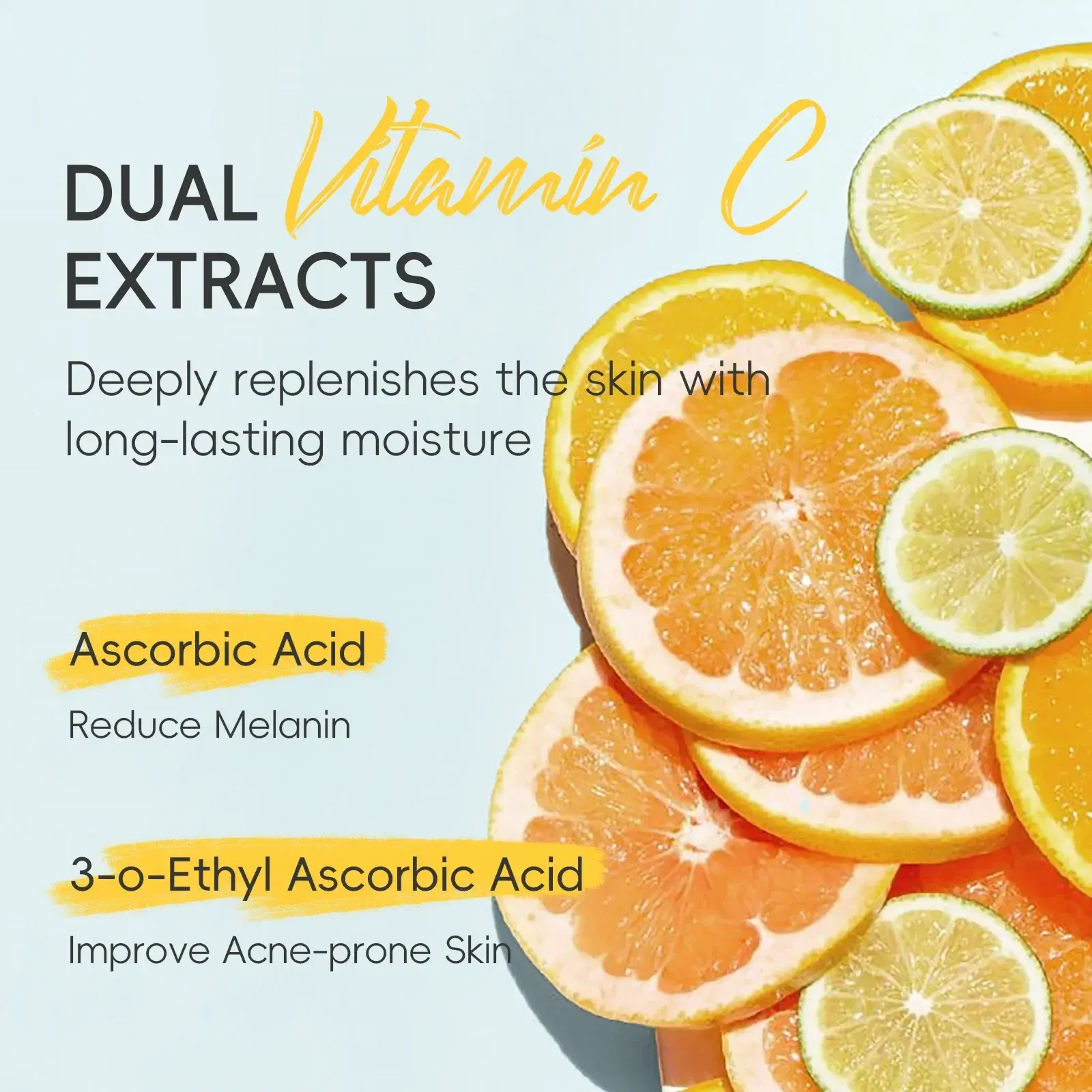 5/6/10 PCS LAlKOU Vitamin C Brightening Glowing Mask Set 6 Pack Skin Care Essentials for Radiant Complexion Beauty Treatments