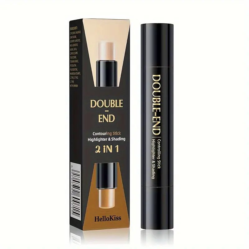 2 in 1 Contouring Stick Makeup Nose Shadow Bronzer Concealer Shading Highlighters - Makeup Stick for Daily Makeup Mother's Day