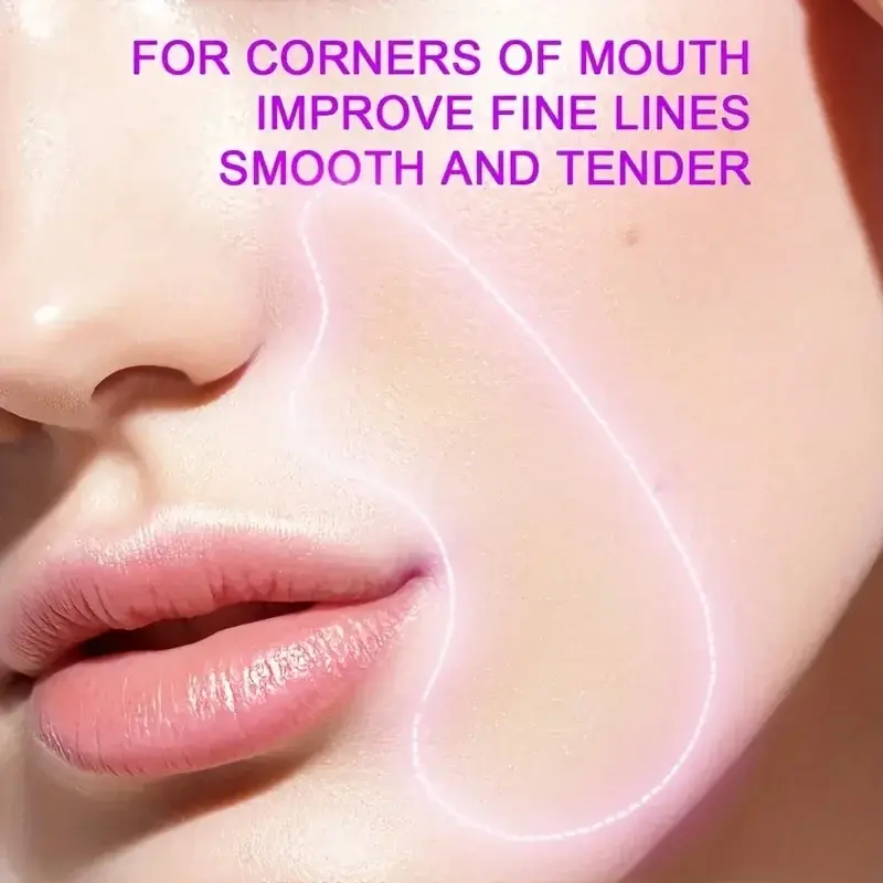 5PCS/SET Collagen Anti-Wrinkle Skin Care Patches Nasolabial Line Repair Firming Face Mask Gel Stickers for Anti-Aging