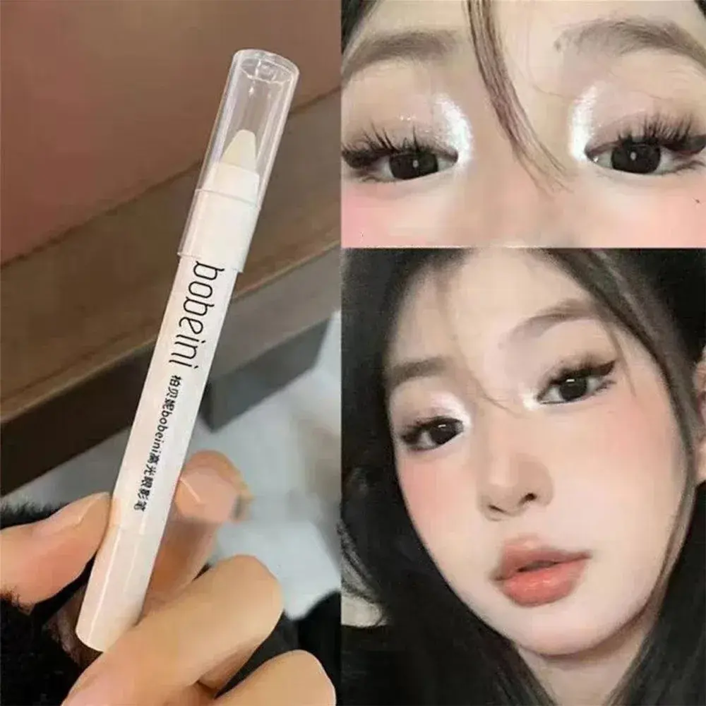Long-Lasting Pearlescent Highlighter Eye Makeup Silkworm Pen Burst Eyeshadow Pencil Brightening Cosmetic Stick for Makeup Artist