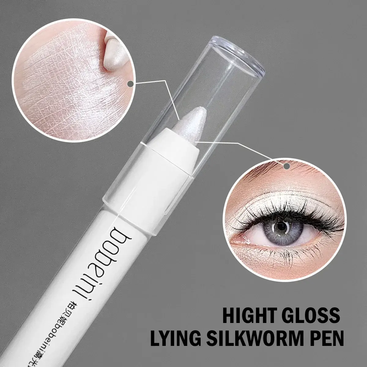 Long-Lasting Pearlescent Highlighter Eye Makeup Silkworm Pen Burst Eyeshadow Pencil Brightening Cosmetic Stick for Makeup Artist