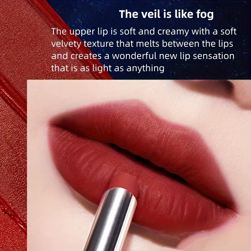 4 PCS 4 Color Lipstick Gift Box Set Moisturizing Long-Lasting Waterproof Brightening Non-Fade Non-Stick Cup Makeup Collection