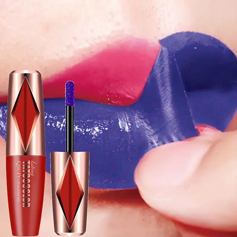 Matte Peel-off Lipstick - Long-Lasting Waterproof Natural Moisturizing Highly Pigmented Transfer-proof Makeup for Women