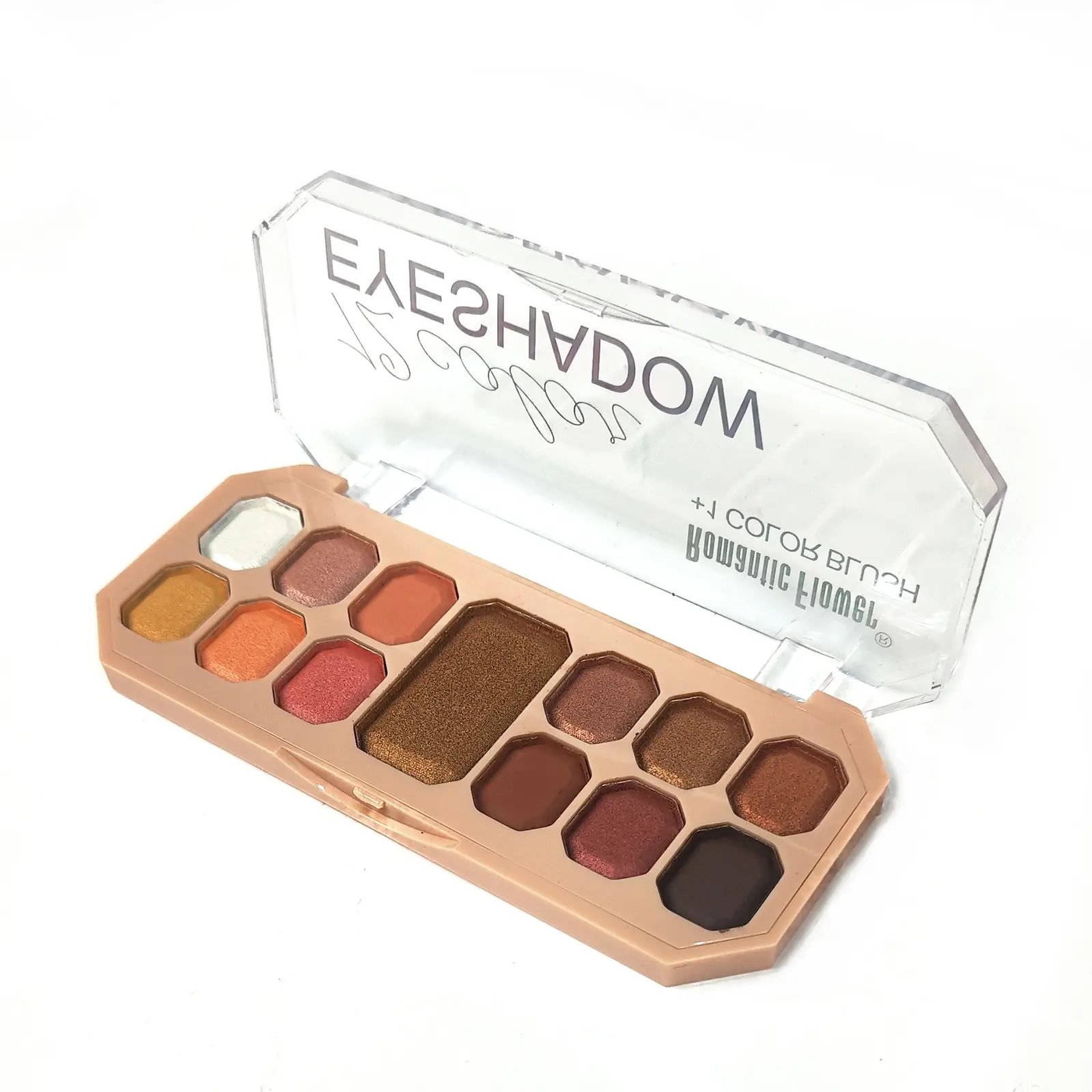12 Color Eyeshadow Palette with Blush Long-Lasting Waterproof Face Makeup Set for Daily Use  Makeup Tray And Eyeshadow Box