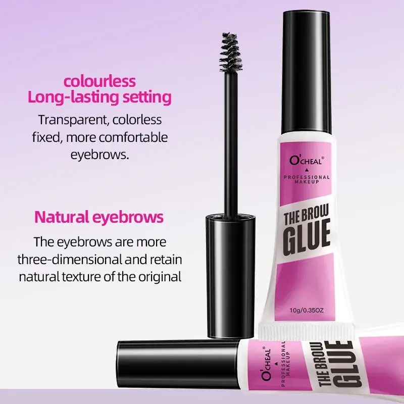 O'CHEAL Transparent Waterproof Eyebrow Shaping Gel - Natural Long-Lasting 3D Eyebrow Gel for Perfect Brows