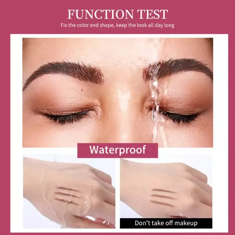 O'CHEAL Transparent Waterproof Eyebrow Shaping Gel - Natural Long-Lasting 3D Eyebrow Gel for Perfect Brows