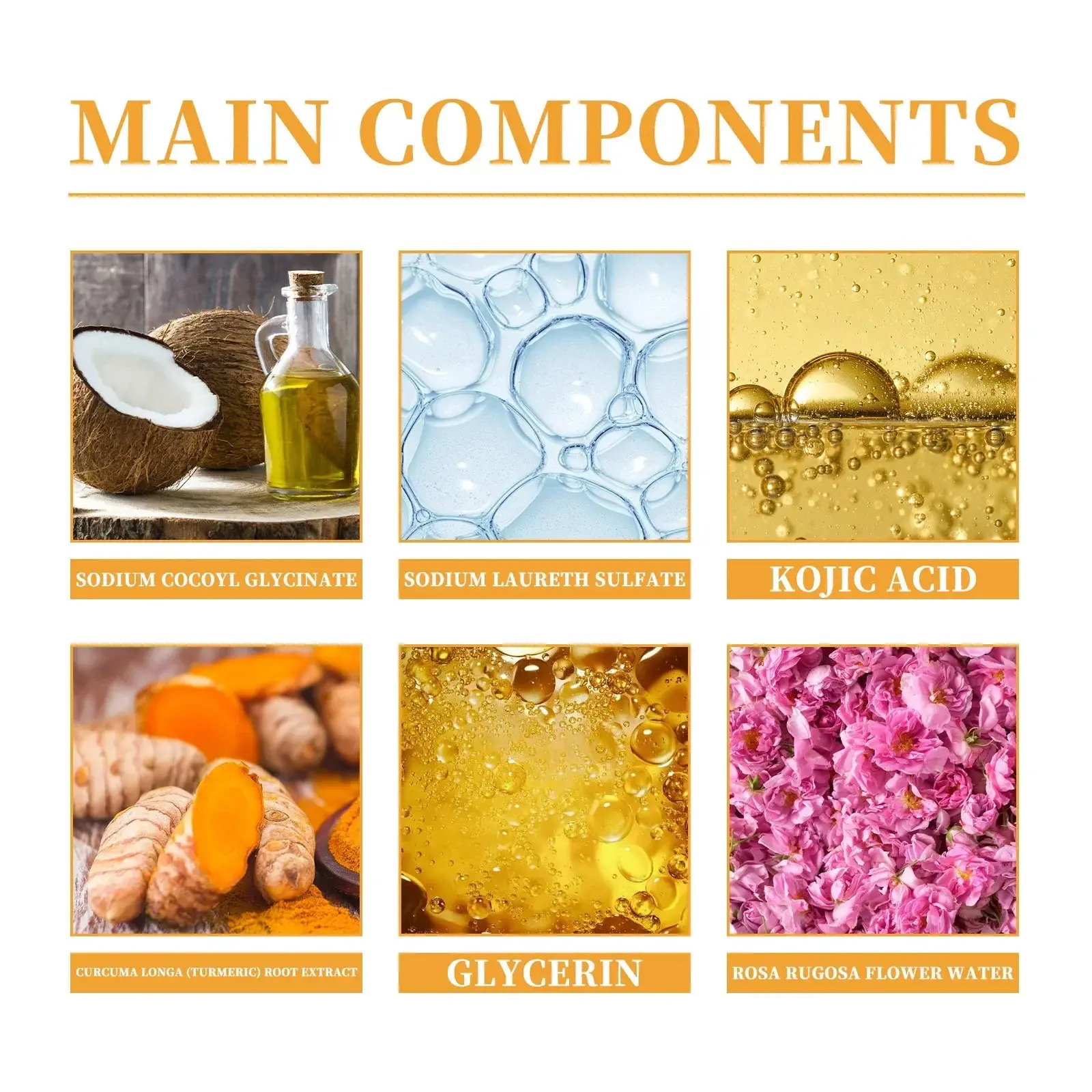 Turmeric Face Wash Cleansing Cream Dark Spot Remover Brightening Oil Control Deep Hydration Skin Care Cleanser