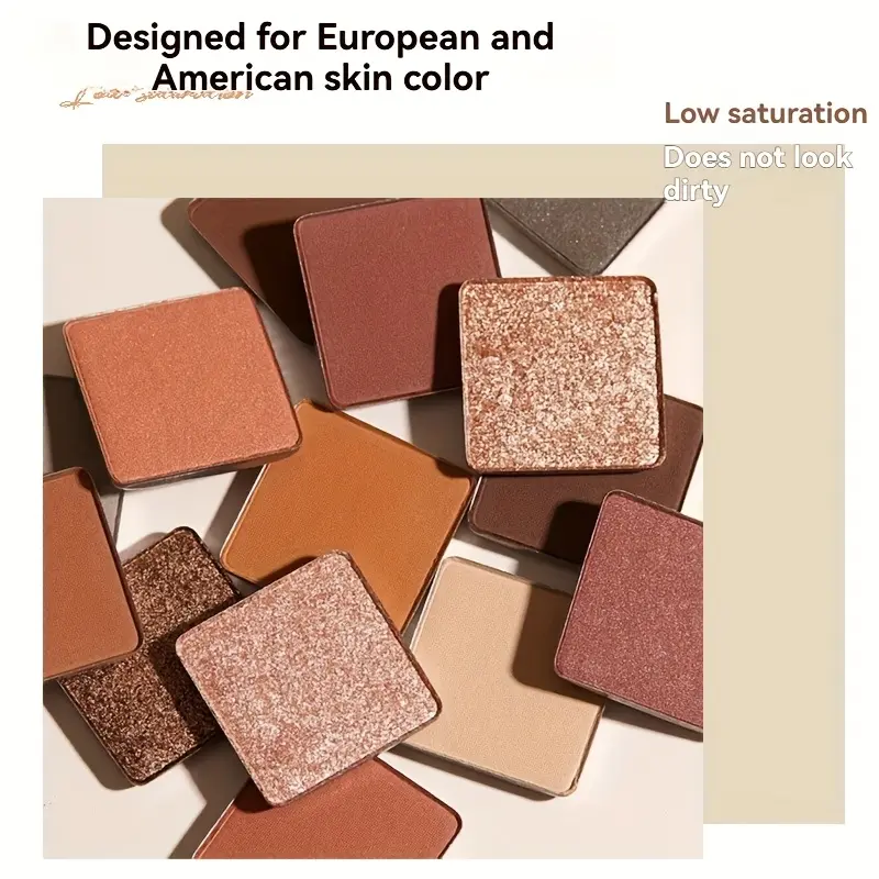 40 Color Eyeshadow Palette - Matte Shimmer & Glitter Nude Highlighter Long Lasting 24H Waterproof Smudge-Proof Makeup Kit