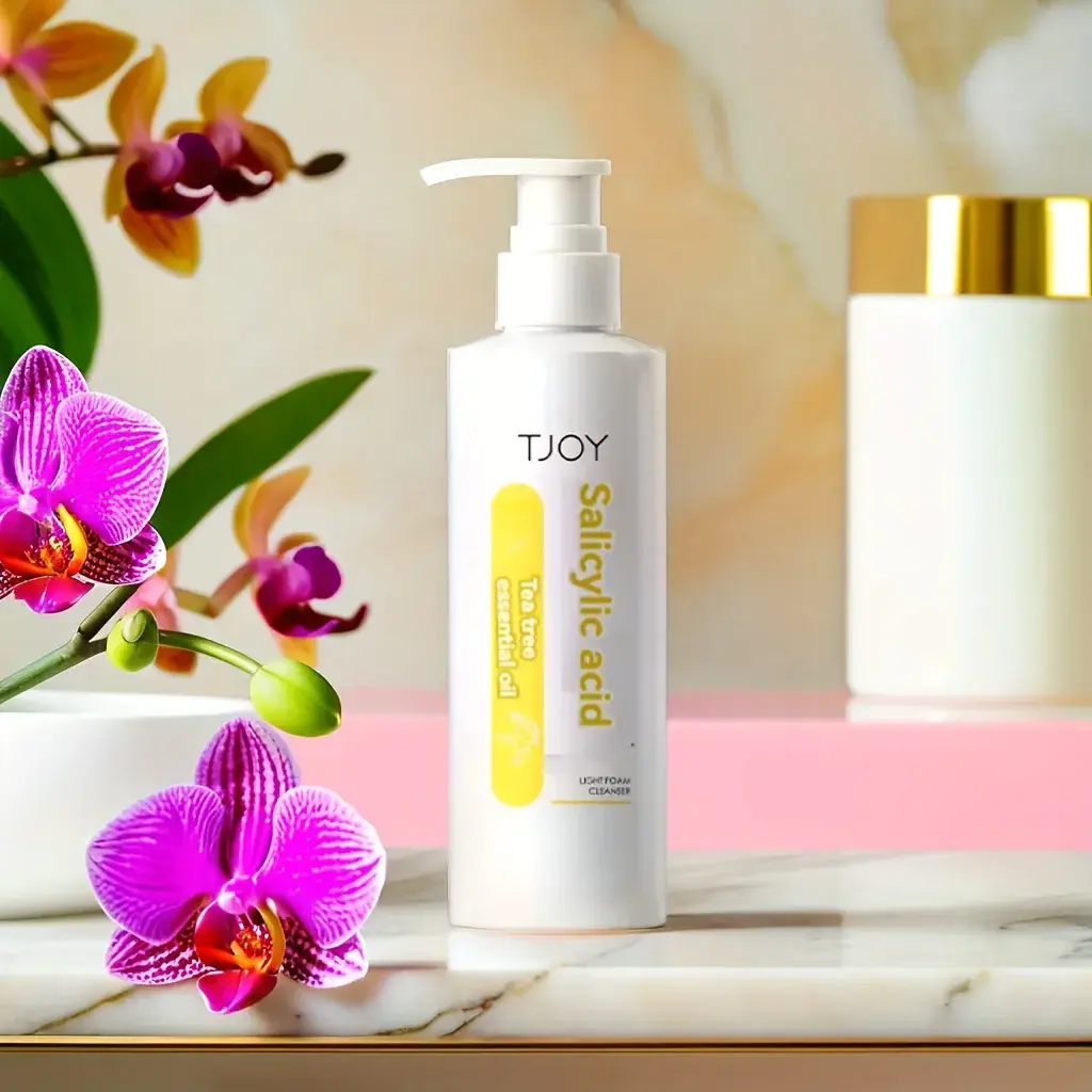 200ML Salicylic Acid Foam Cleanser for Oily Skin - Rich Lather Deep Clean Non-Drying Refreshing Hydrating Jumbo Size
