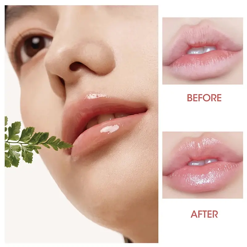 3-Color Tinted Lip Glaze Jelly Mirror Lipstick - Long-Lasting Moisturizing Waterproof Non-Stick Lip Balm Fade Lip Lines Makeup