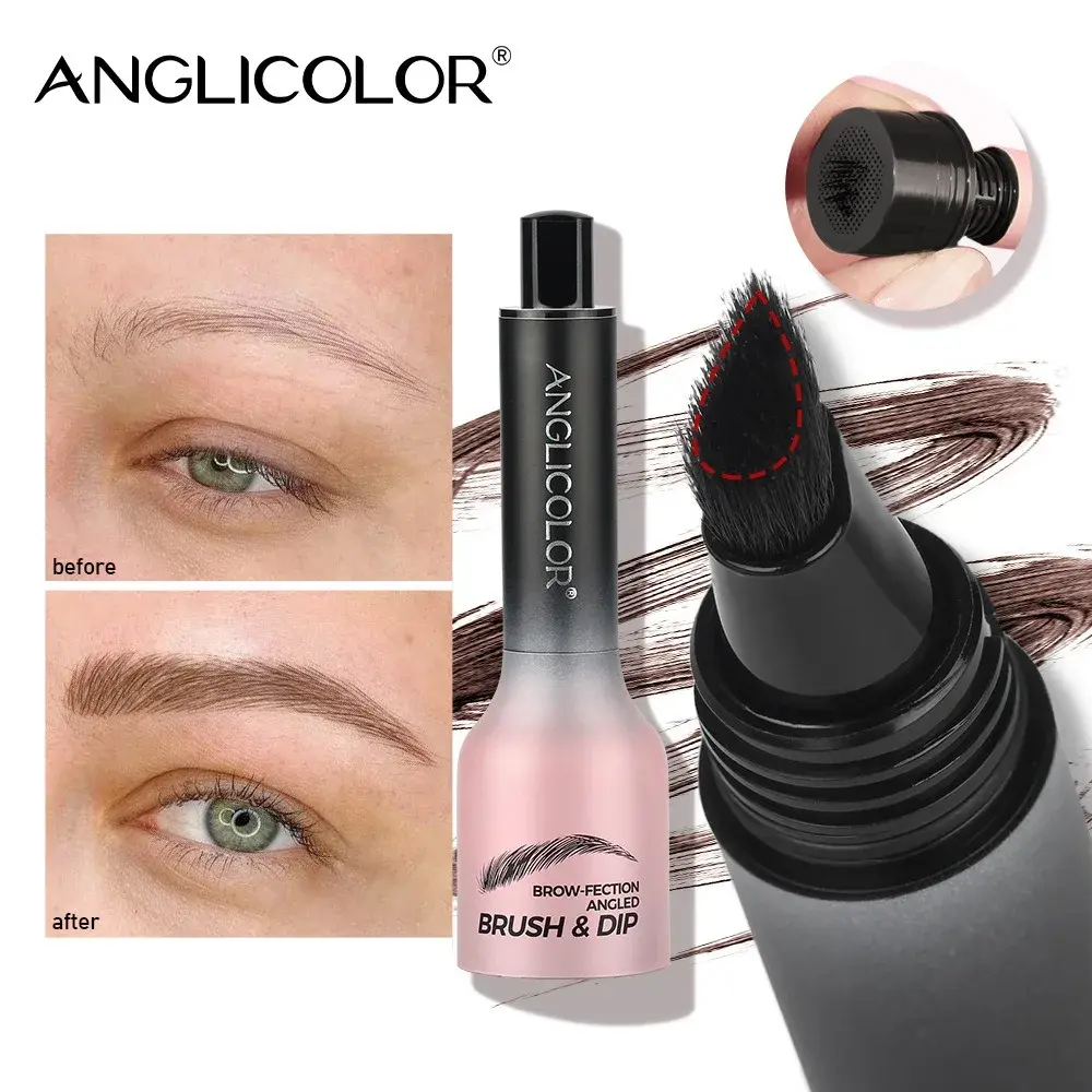 6 Colors Waterproof Eyebrow Tint Non-Smudge Long Lasting Cream Fill Your Brows No Makeup Removal Needed for Natural Look