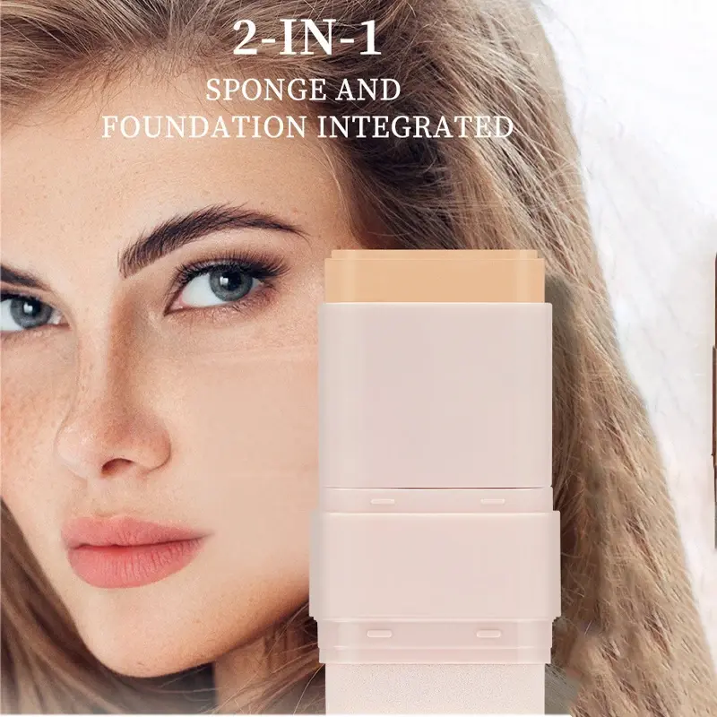 Velvet Moist Light Concealer Eraser Foundation Stick - Long-Lasting Flawless Liquid Makeup Face Beauty Cosmetics