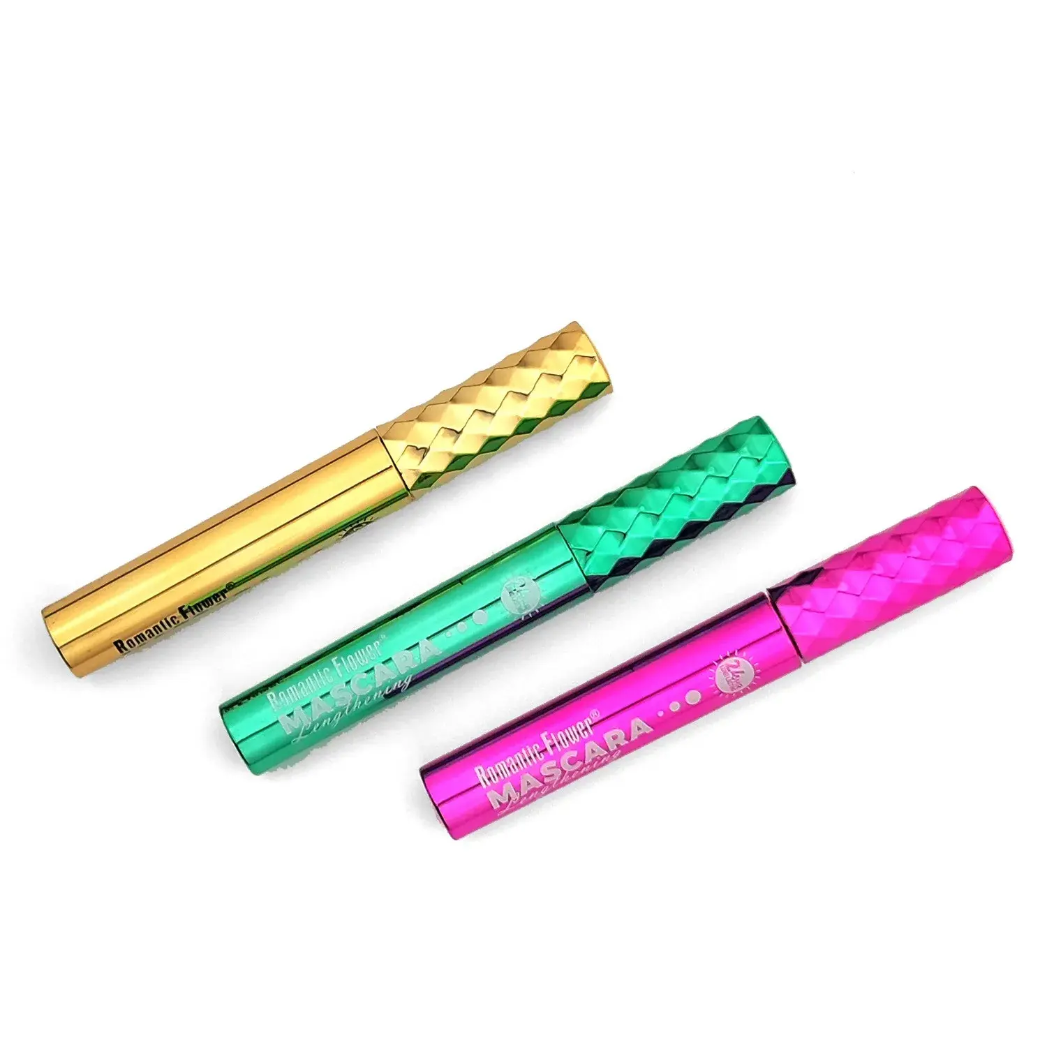 3 PCS Black Liquid Fiber Mascara Waterproof Thickening Lengthening Curling Silky Eye Makeup Fiber Enhance Lash Mascara