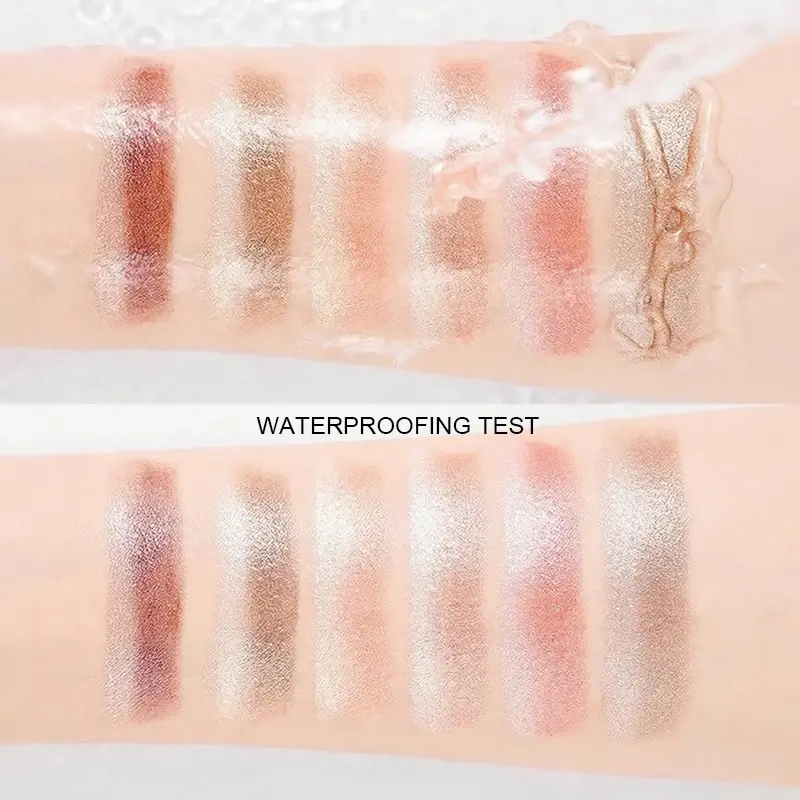 Waterproof Sweat-Proof Gradient Two-Color Eye Shadow Pen Pearlescent Fine Shiny Lazy Eye Shadow Pen for Easy Application