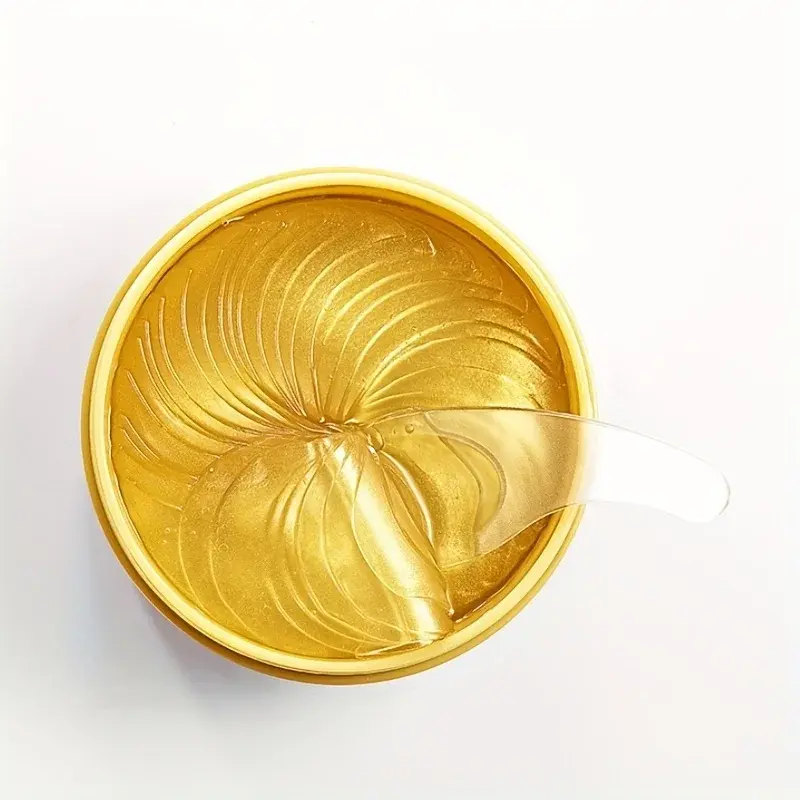 60pcs Gold Crystal Collagen Eye Masks Moisturizing Firming Gel Patches for Anti-Aging Dark Circles Eye Skin Care