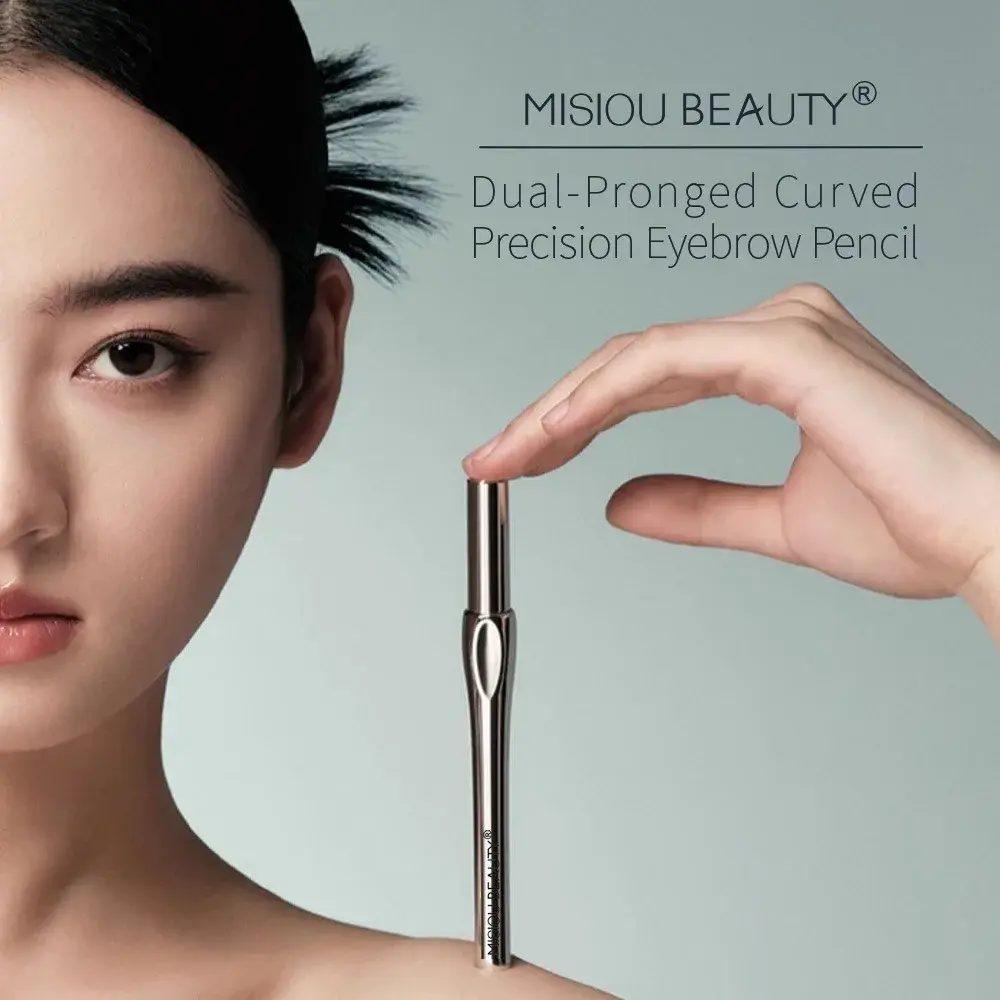 3 Colors 2-Point Wild Eyebrow Pencil Long-Lasting Waterproof Thin Liquid Silkworm Korean Makeup Brow Tattoo Gripping Pen