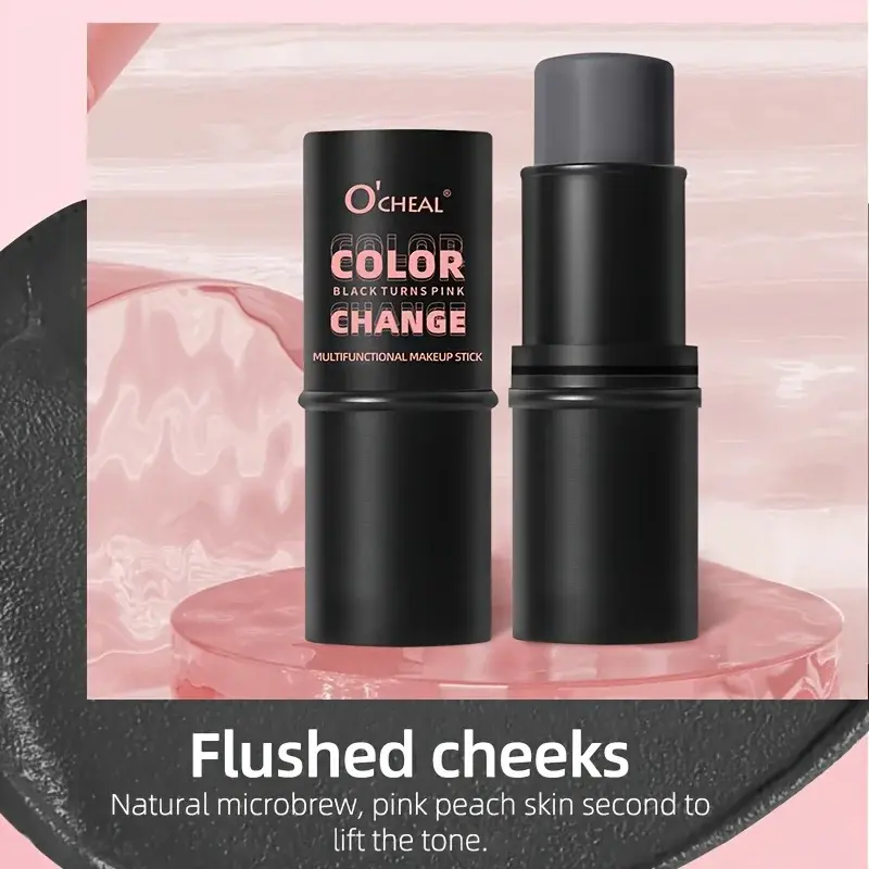 3-in-1 Multi-Functional Makeup Stick Color-Changing Blush Eyeshadow Lip Gloss Long-Lasting Creating a delicate makeup look