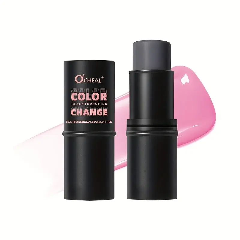 3-in-1 Multi-Functional Makeup Stick Color-Changing Blush Eyeshadow Lip Gloss Long-Lasting Creating a delicate makeup look
