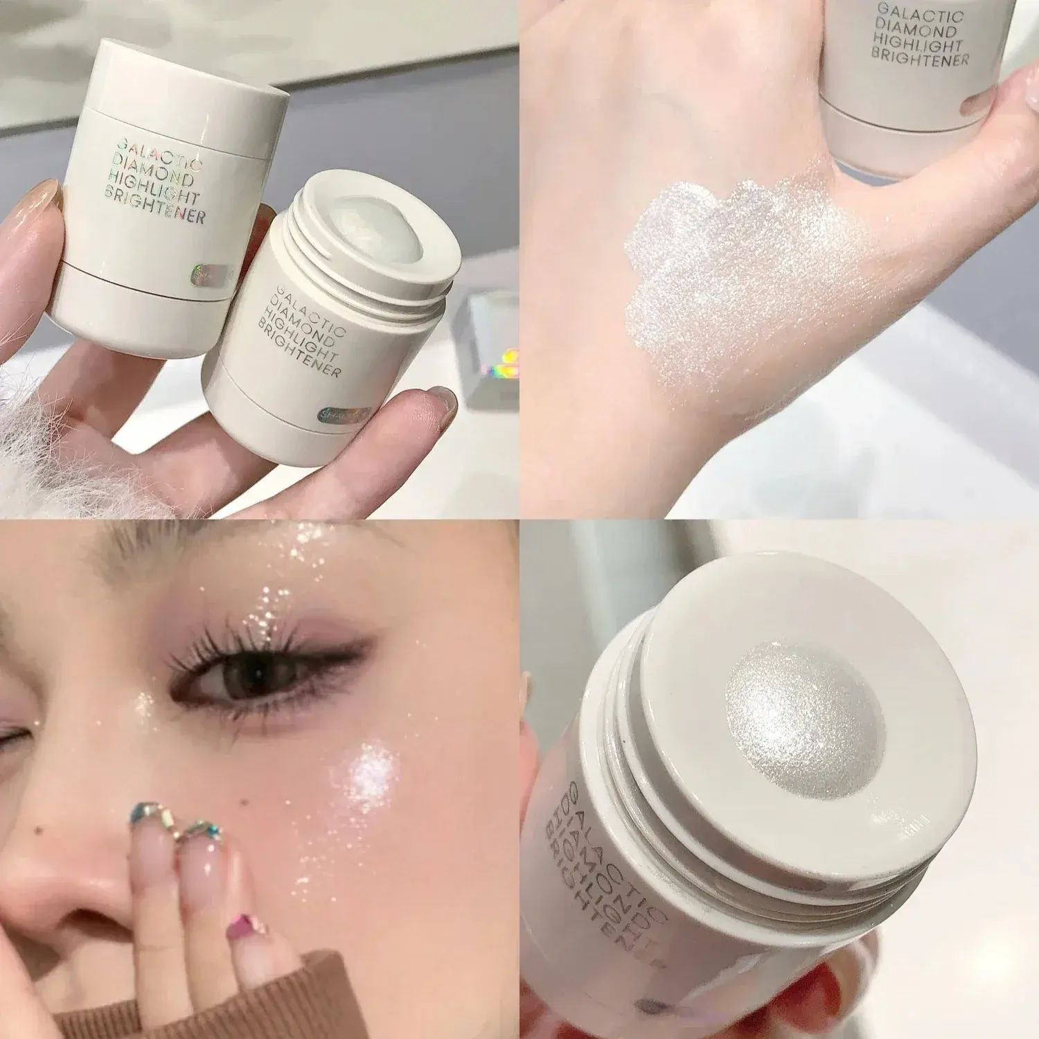 Liquid Highlighter Natural Shimmer Contour Bronzer Moisturizing Water Light Brightening Highlight Face Body Clavicle Highlight