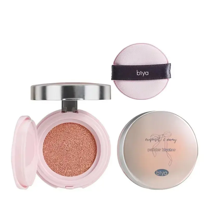 Sweet Color Translucent Air Cushion Blush Pink Powder for Young Girls Korean Vitality Complexion Improvement Tender Makeup