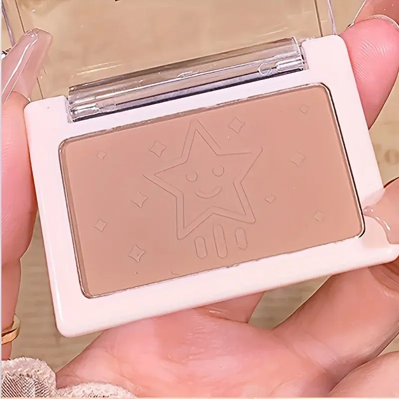 HISYI Peach Powder Blush Monochrome Long-Lasting Natural Matte Orange Soft Mist Six Colors Available