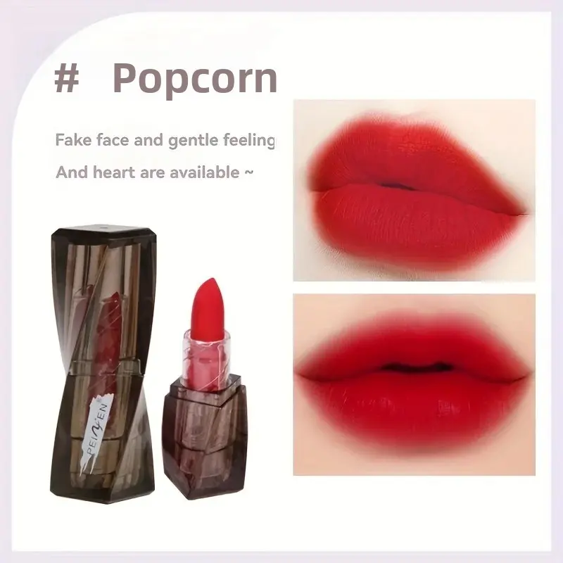 3 COLORS Crystal Hydrating Lipstick: Waterproof Kiss-Proof Long-Lasting Non-Sticky Perfect Valentine Gift for Daily/Party Use