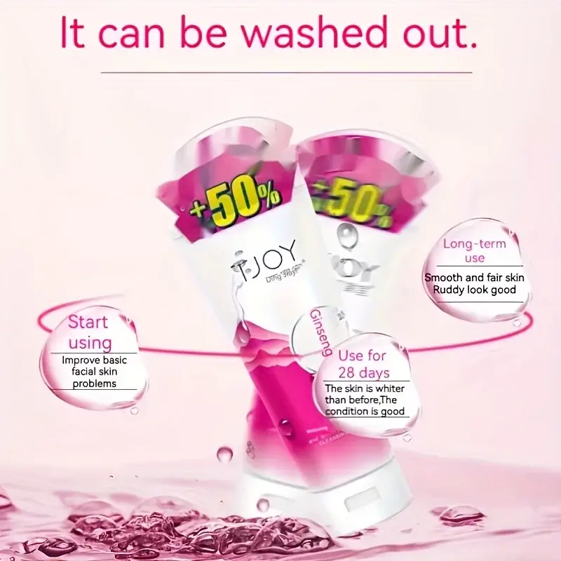 150g Deep Cleansing Amino Acid Facial Cleanser - Gentle Skin Care Moisturizer And Cleaner for Face