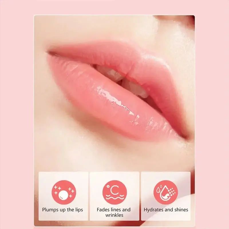 4 Colors Fruit Lip Oil Moisturizing Lip Plump Clear Hydrates And Shines Mirror Water Gloss Lip Glaze Liquid