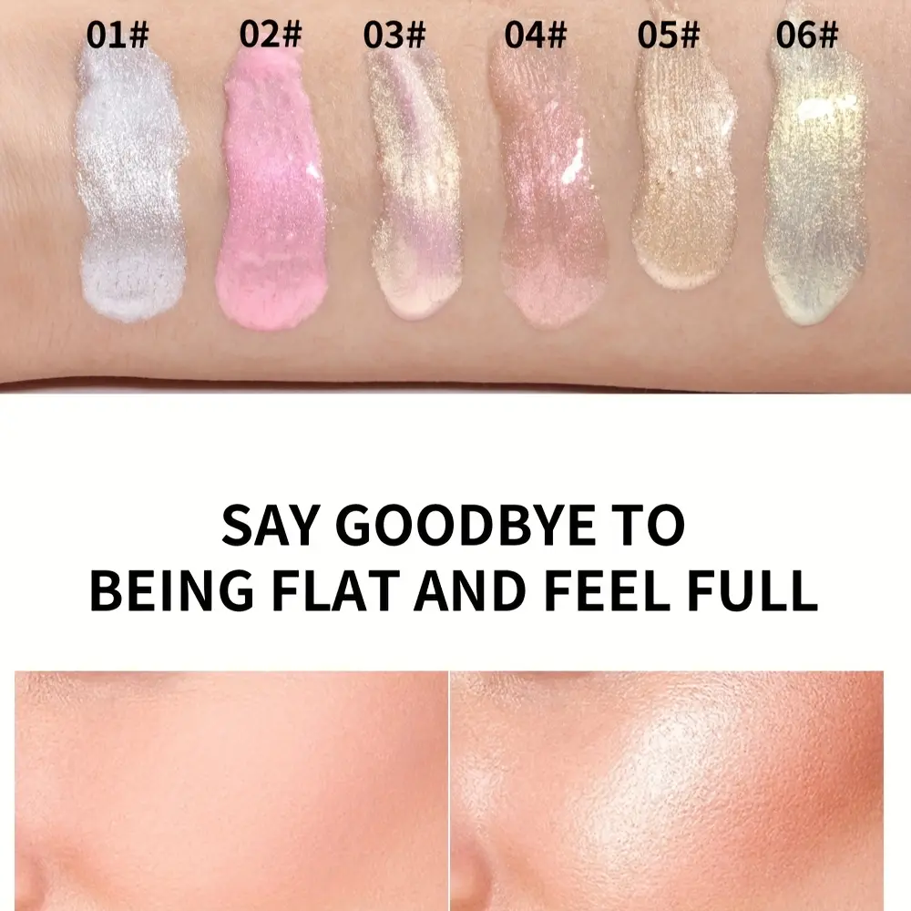 Highlighter Contouring Makeup Face Brightener Concealer Liquid Highlighter Primer Bronzer Face Cosmetics