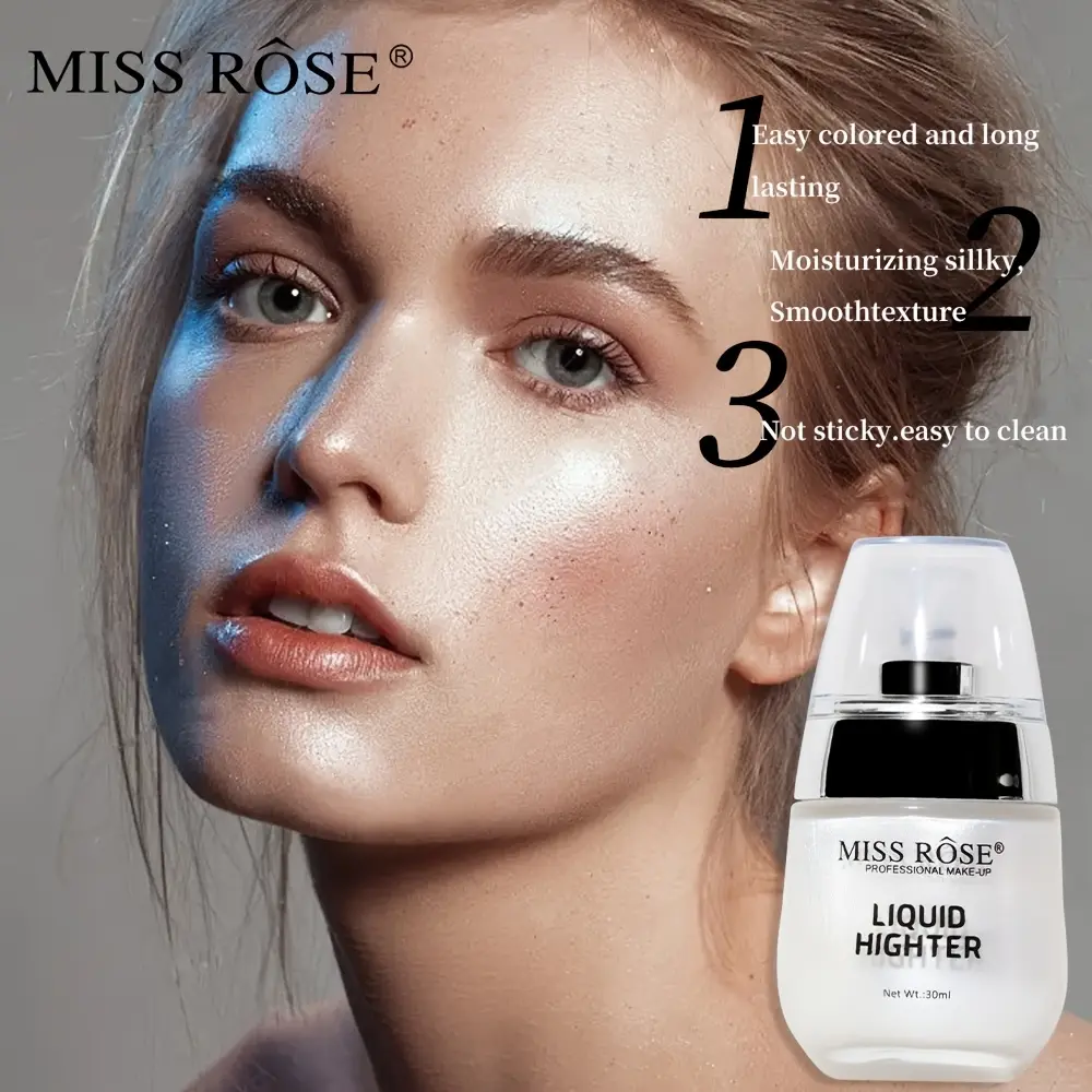 Highlighter Contouring Makeup Face Brightener Concealer Liquid Highlighter Primer Bronzer Face Cosmetics