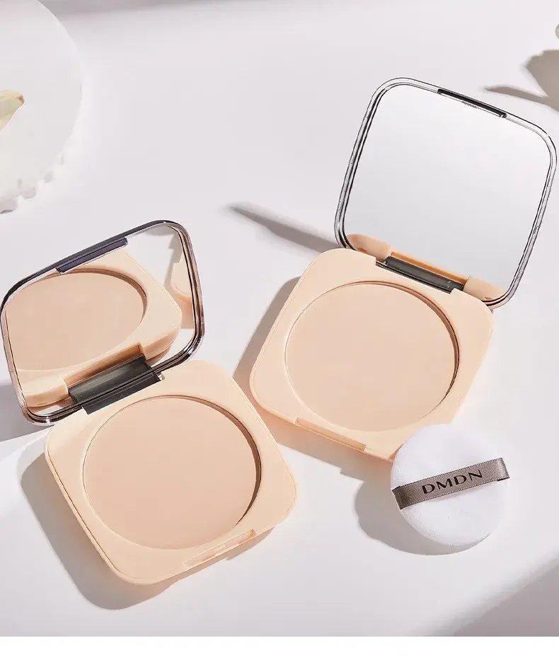 Natural Matte Oil-Control Pressed Setting Powder Large Capacity Waterproof Loose Translucent Nude Face Makeup for Cosmetics