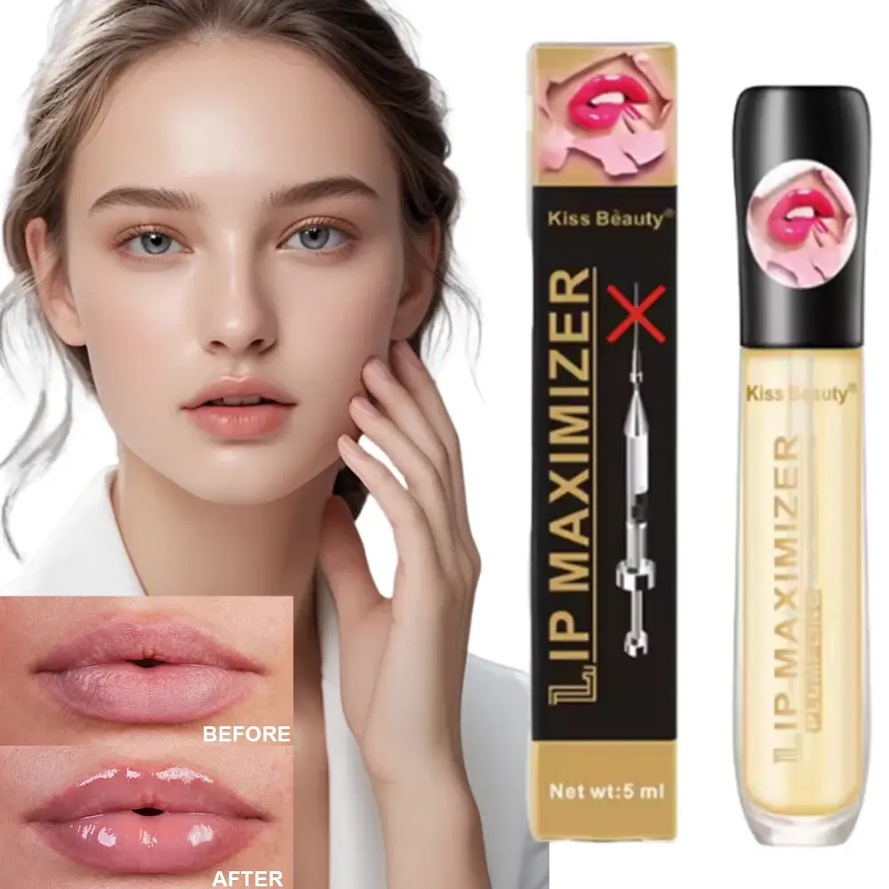 Extreme Lip Plumper Volumizing Gloss Oil Device Tool - Fuller Plump Bigger Lips Enhancer Maximizer Filler Pulp Lip Treatment