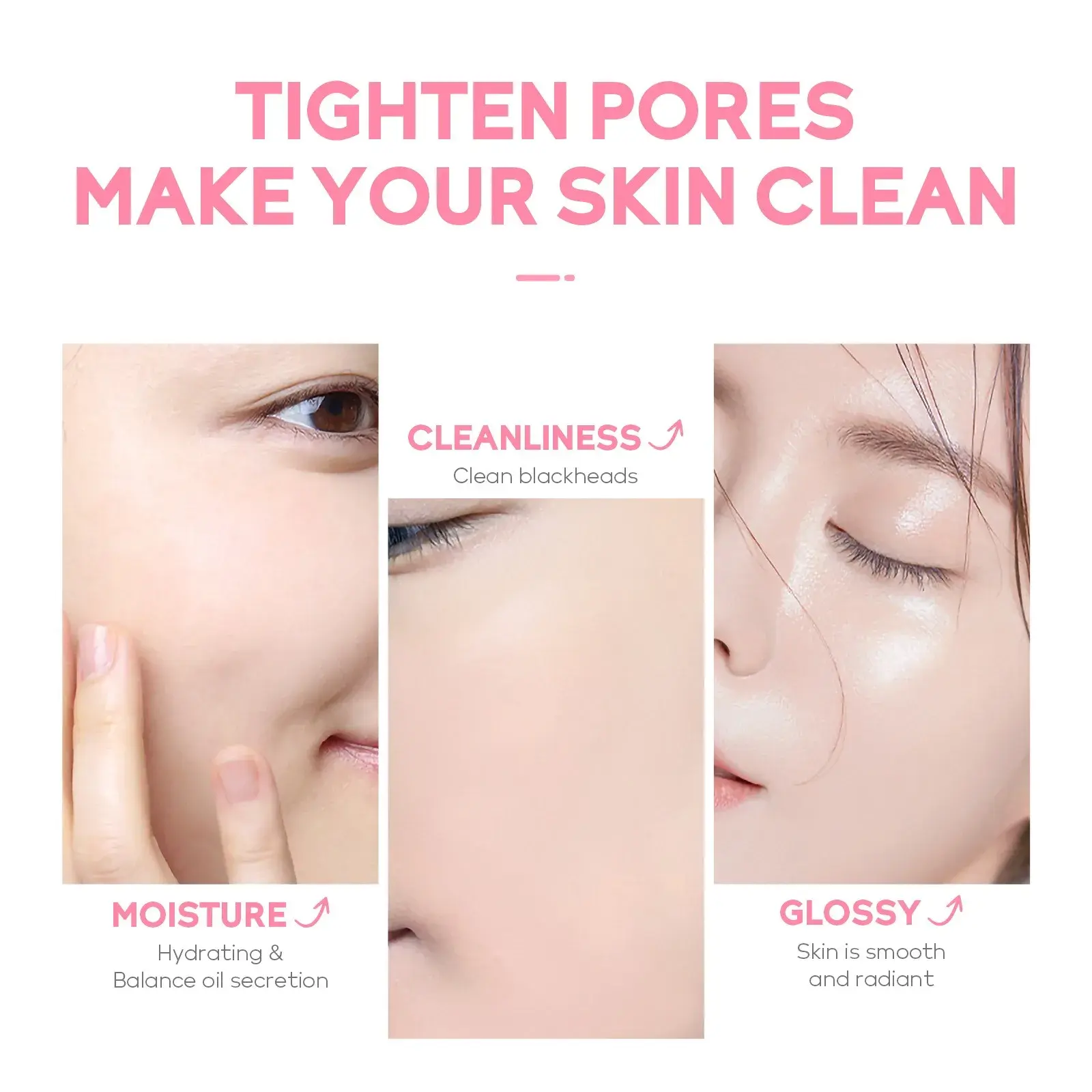 10/12 PCS Sakura Mud Face Mask Set Deep Cleansing Pore Shrinking Oil Control Blackhead Removal Moisturizing Skin Care
