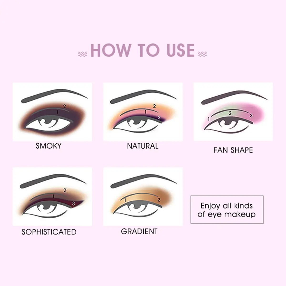 IMAGIC Glitter Eyeshadow Shimmer Shine Powder Eyes Makeup Highlight Shining Shimmer Diamond Brighten Professional Beauty Cosmeti