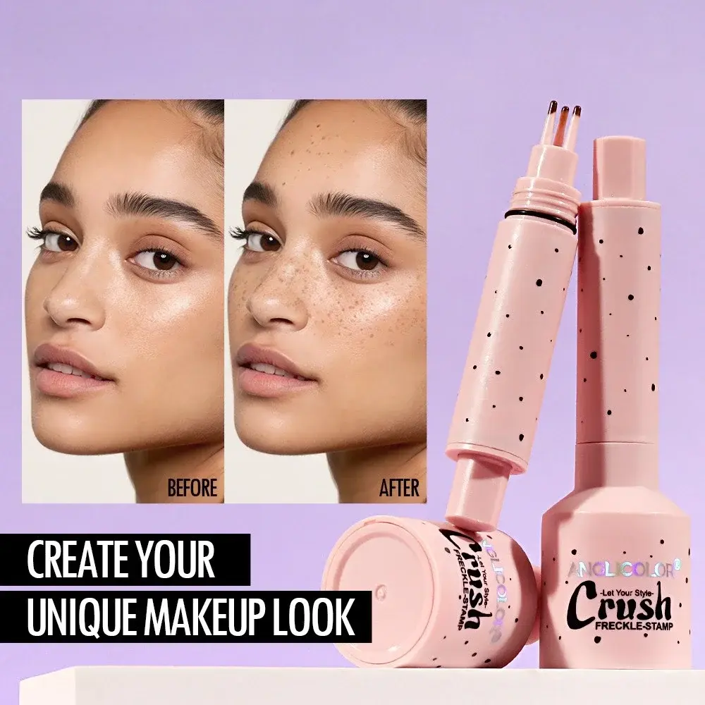 Waterproof Natural Look Freckle Pen Concealer Easy Dot Makeup Tool Cosmetic Fake Freckles for Beauty Enhancement Wholesale