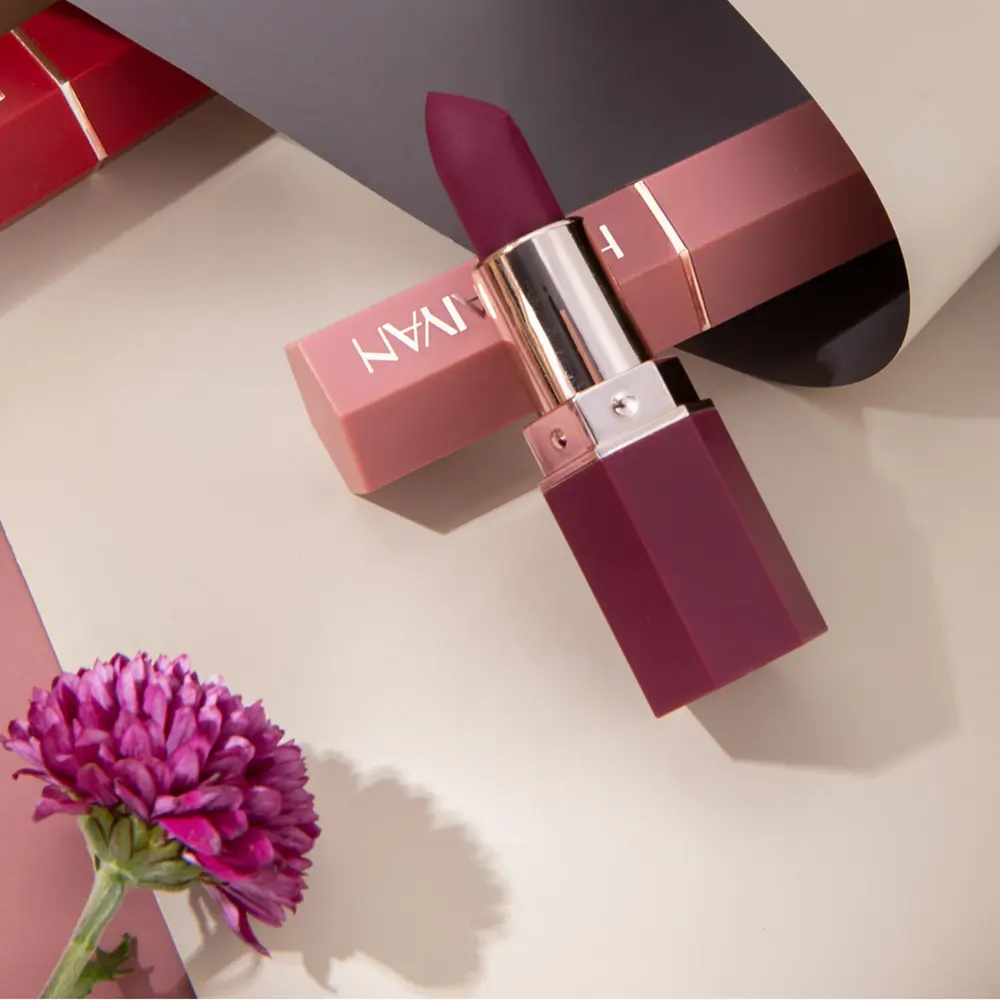 Matte Lipstick Long Lasting Women Waterproof Velvet Non-stick Cup Lip Stick New Beauty Cheap Very Cosmetics Makeup Wholesale