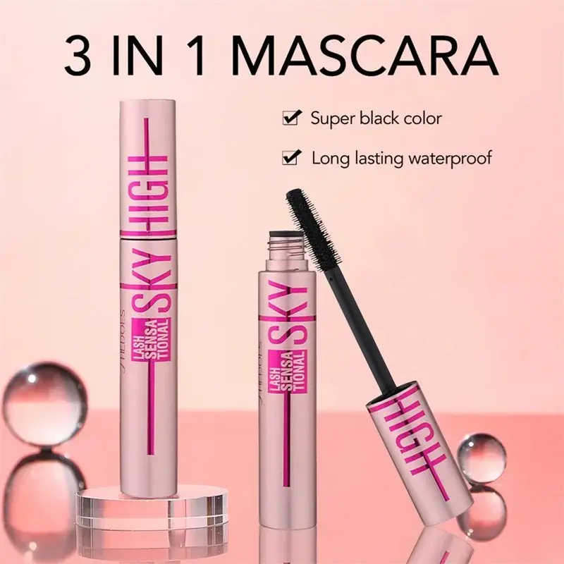 Eyelashes Lengthening Mascara Waterproof Long Lasting Silky Lash Black Eyelashes Extension Make Up Beauty Eye Korean Cosmetics