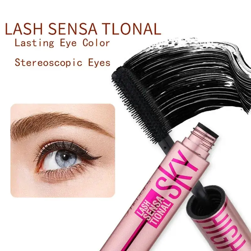Eyelashes Lengthening Mascara Waterproof Long Lasting Silky Lash Black Eyelashes Extension Make Up Beauty Eye Korean Cosmetics